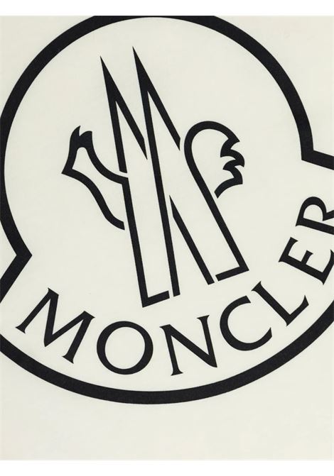 T-Shirt Bianca Con Maxi Logo MONCLER ENFANT | 954-8C00013 89AFV034